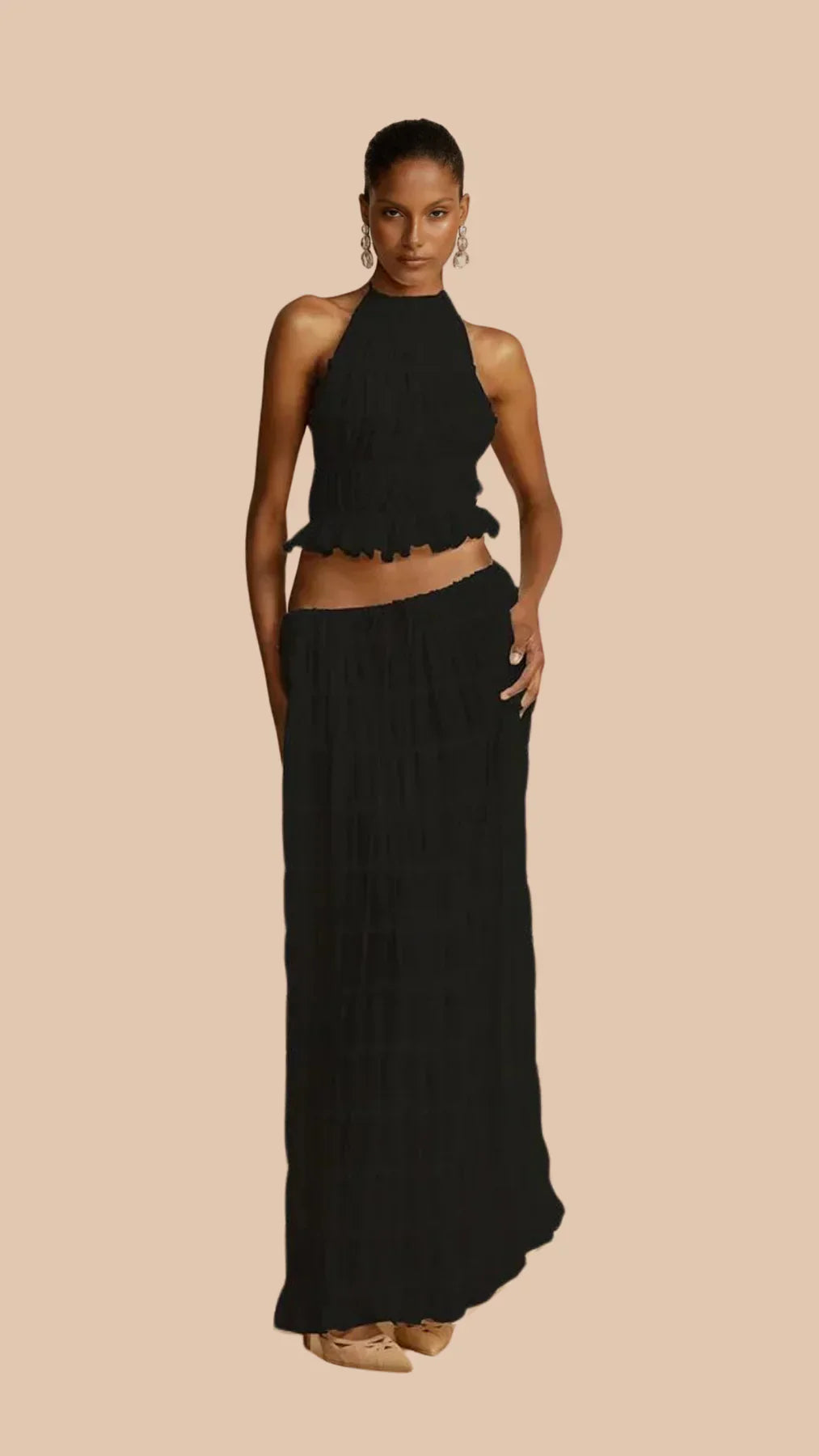Cloe | Women's Two-Piece Drawstring Set