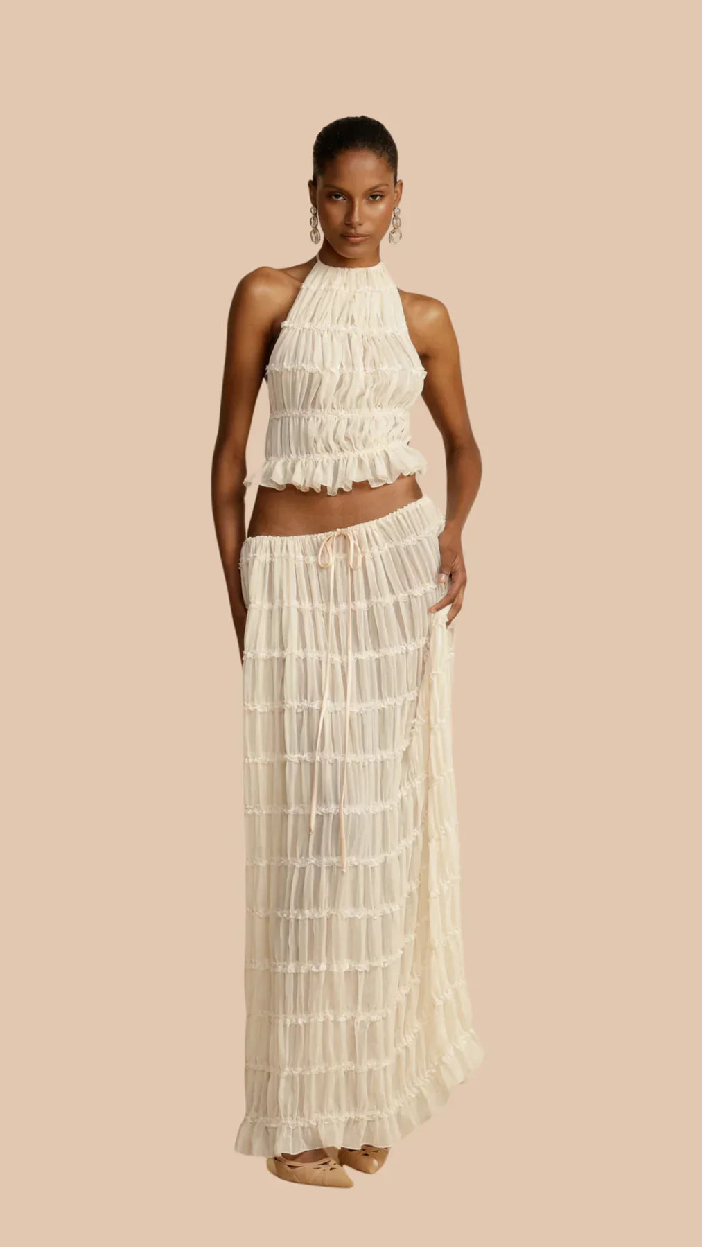 Cloe | Women's Two-Piece Drawstring Set