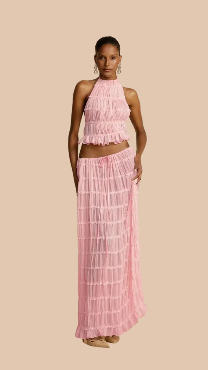 Cloe | Women's Two-Piece Drawstring Set