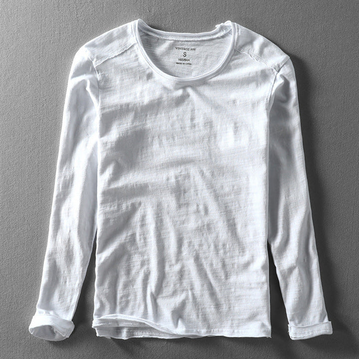 Giovanni - Long-Sleeved Cotton Shirt