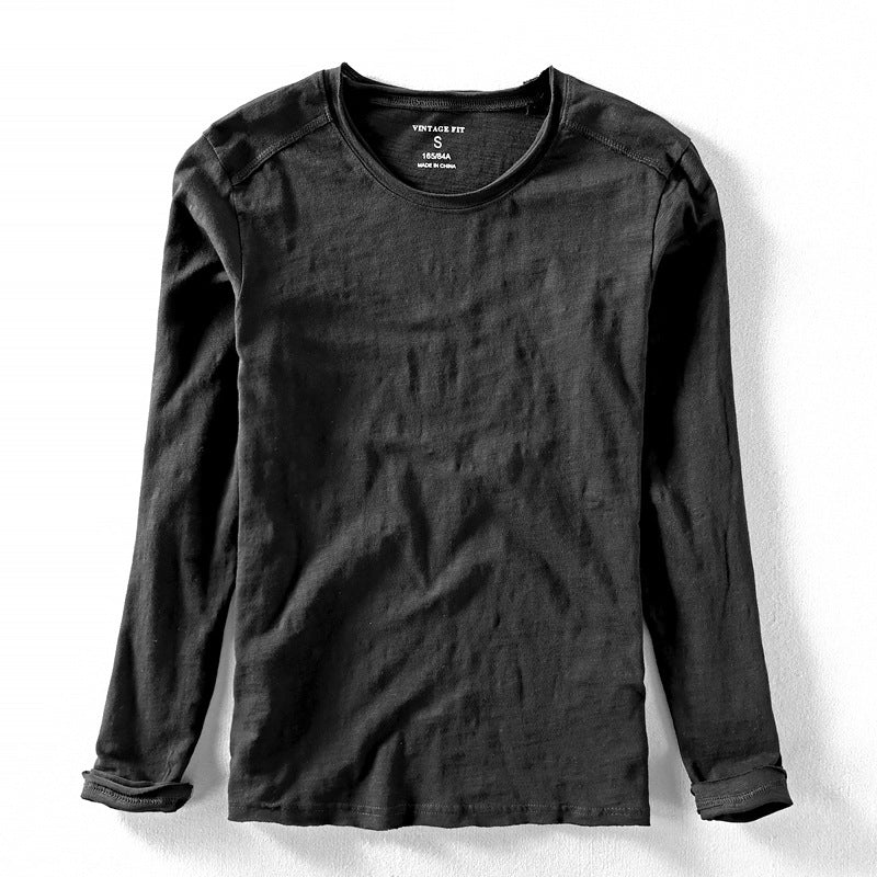 Giovanni - Long-Sleeved Cotton Shirt