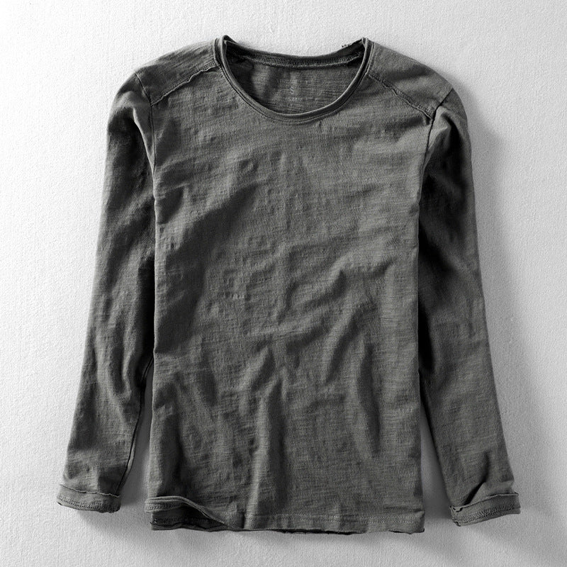 Giovanni - Long-Sleeved Cotton Shirt