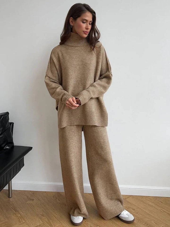 Liora - Turtleneck Knitting Kit
