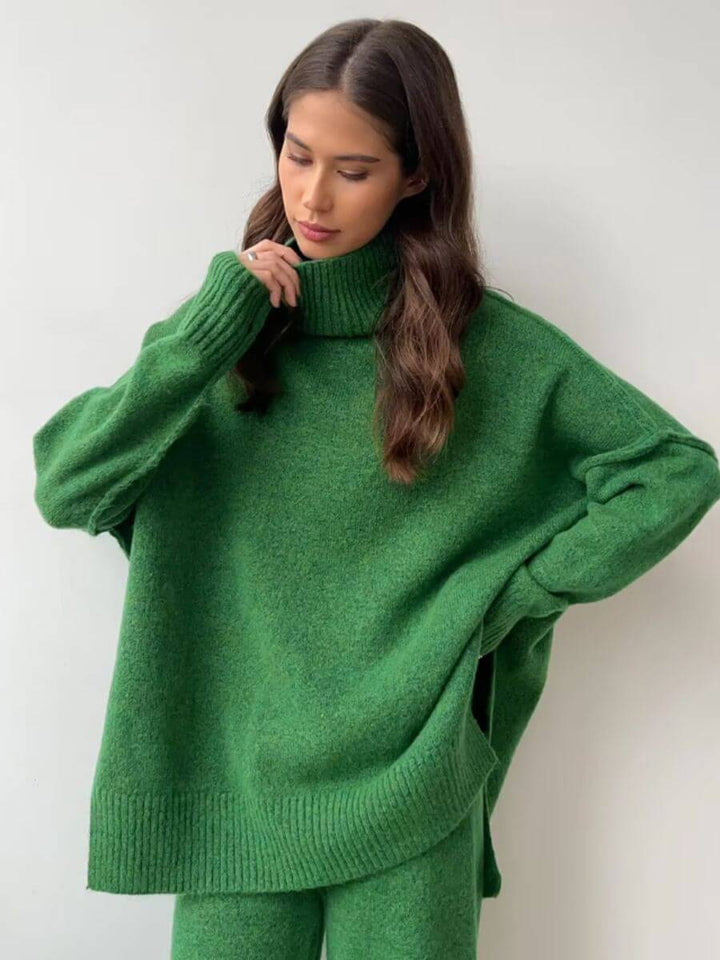 Liora - Turtleneck Knitting Kit