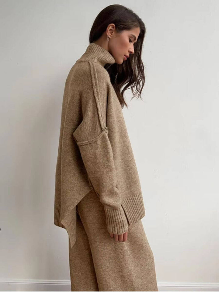Liora - Turtleneck Knitting Kit