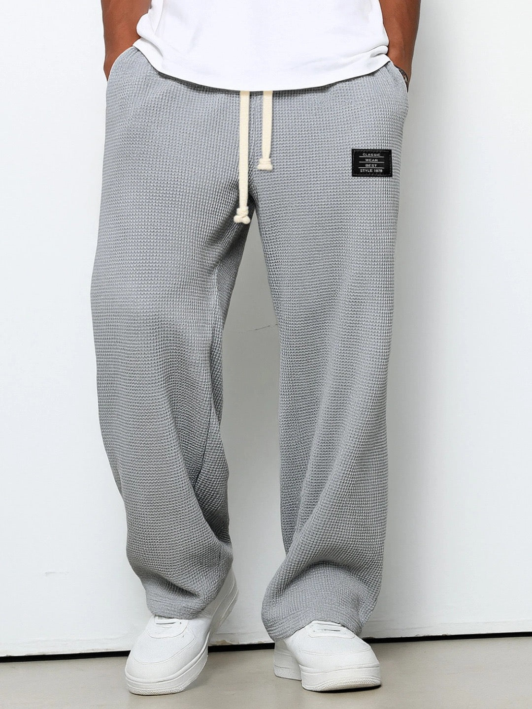 Jace | Wide-Leg Trousers with Adjustable Waistband