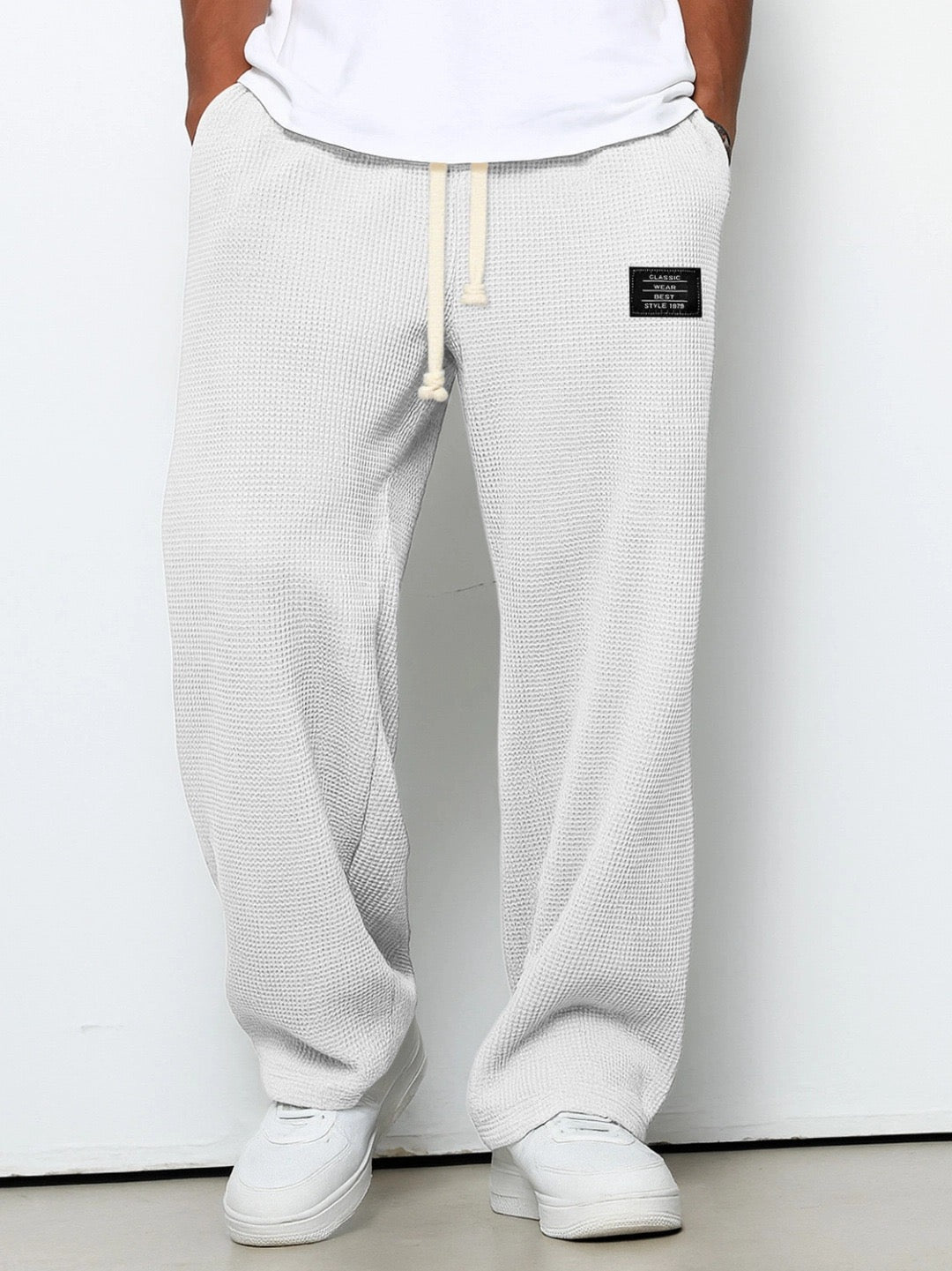 Jace | Wide-Leg Trousers with Adjustable Waistband
