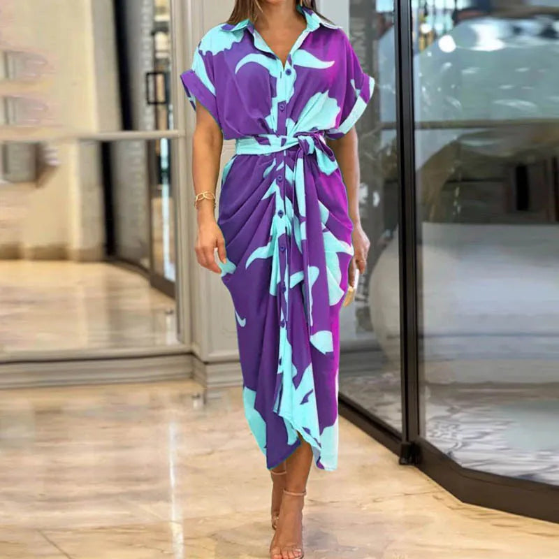 Amalia | Luxe Wrap Maxi Dress (Almost sold out)