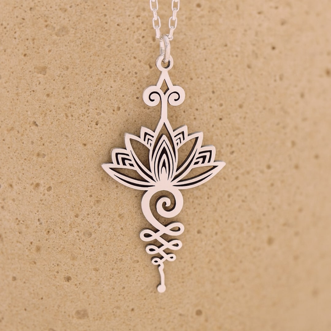 Posira™ Unalome Lotus Pendant
