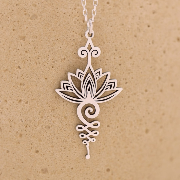 Posira™ Unalome Lotus Pendant