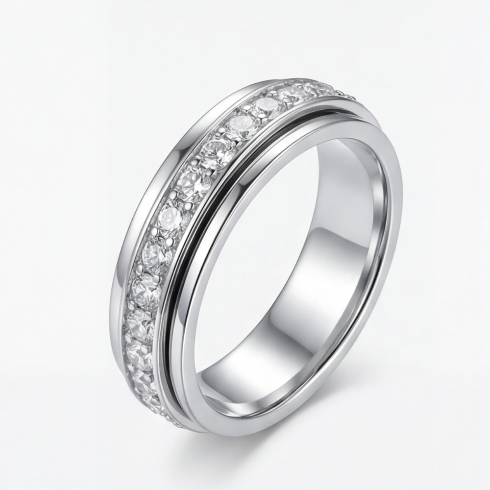 Serenova™ Stress-Relief Spinner Ring