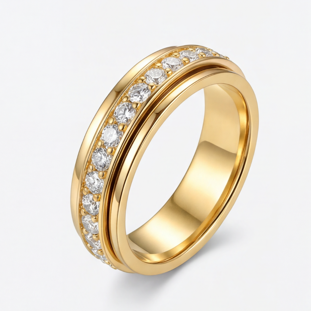 Serenova™ Stress-Relief Spinner Ring