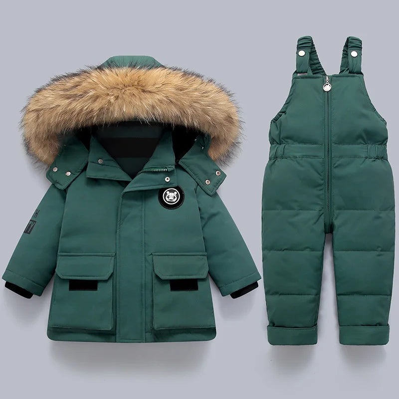 Meet Winter Head | Thickly padded snowsuit | Baby & Toddler