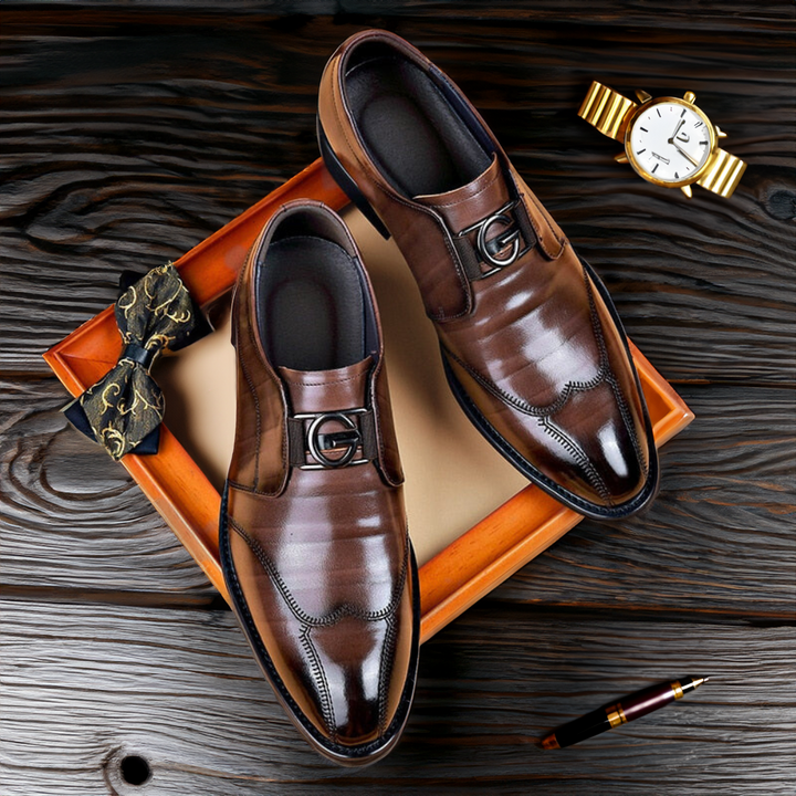 Giovanni | Men's Loafers with Buckle