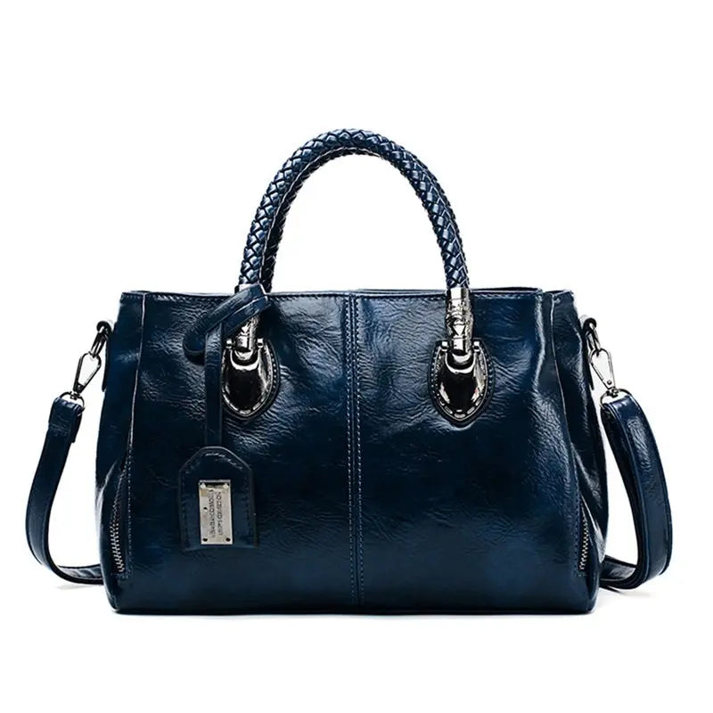Jarnfrid | Elegant Handbag with Braided Handle