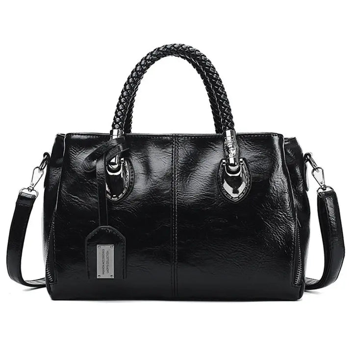 Jarnfrid | Elegant Handbag with Braided Handle