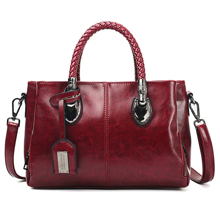 Jarnfrid | Elegant Handbag with Braided Handle