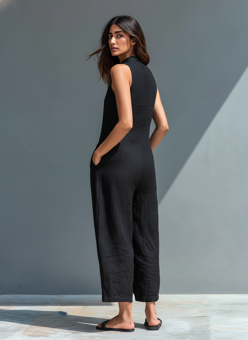 Lucinda | Stylish sleeveless jumpsuit