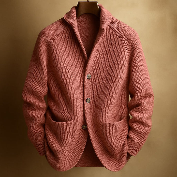 SILVORO | Men's Wool Blend Corduroy Jacket