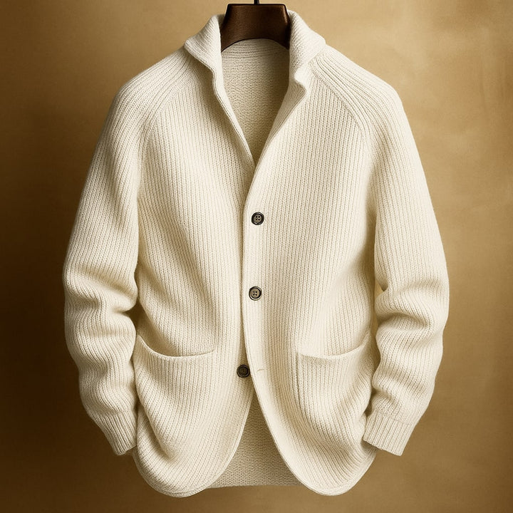 SILVORO | Men's Wool Blend Corduroy Jacket