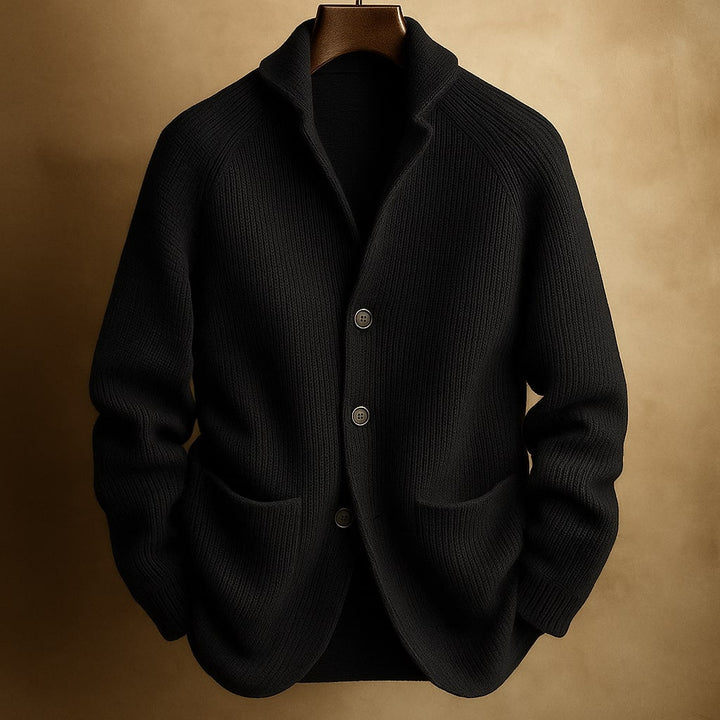 SILVORO | Men's Wool Blend Corduroy Jacket
