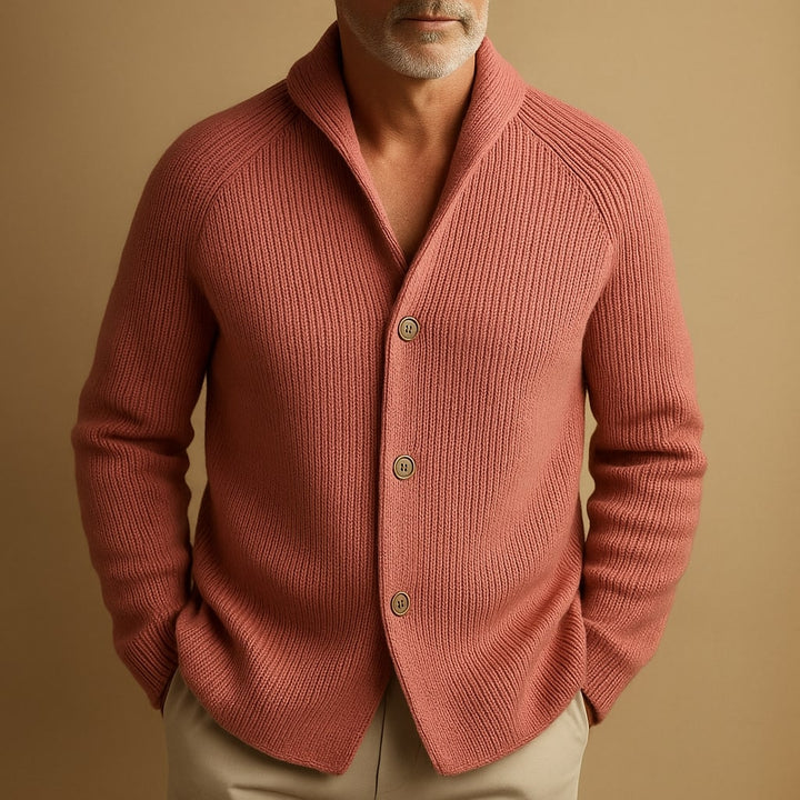 SILVORO | Men's Wool Blend Corduroy Jacket