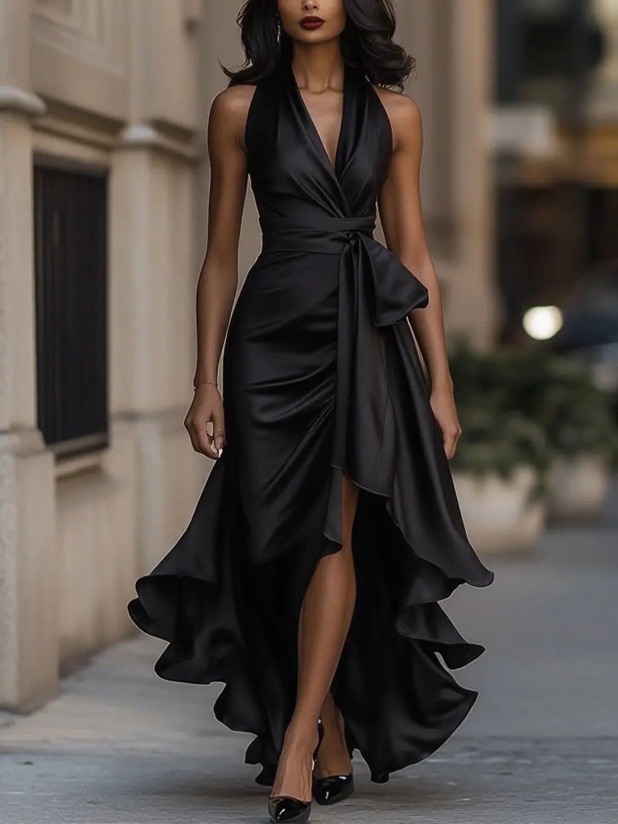 Nocturna - Classic Elegant Dress