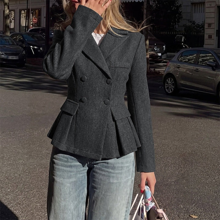 Clara | Women's Blazer with Long Sleeves and Pockets