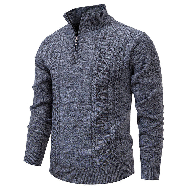 Men's Pullover with Zipper