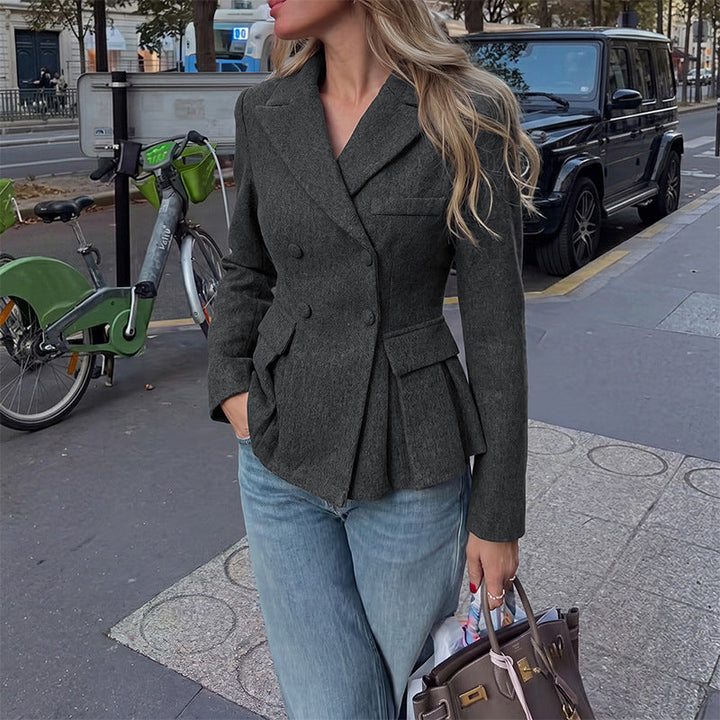 Clara | Women's Blazer with Long Sleeves and Pockets