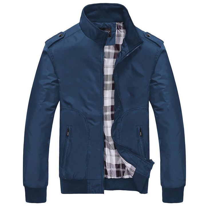 Men's Long-Sleeve Jacket with Pockets