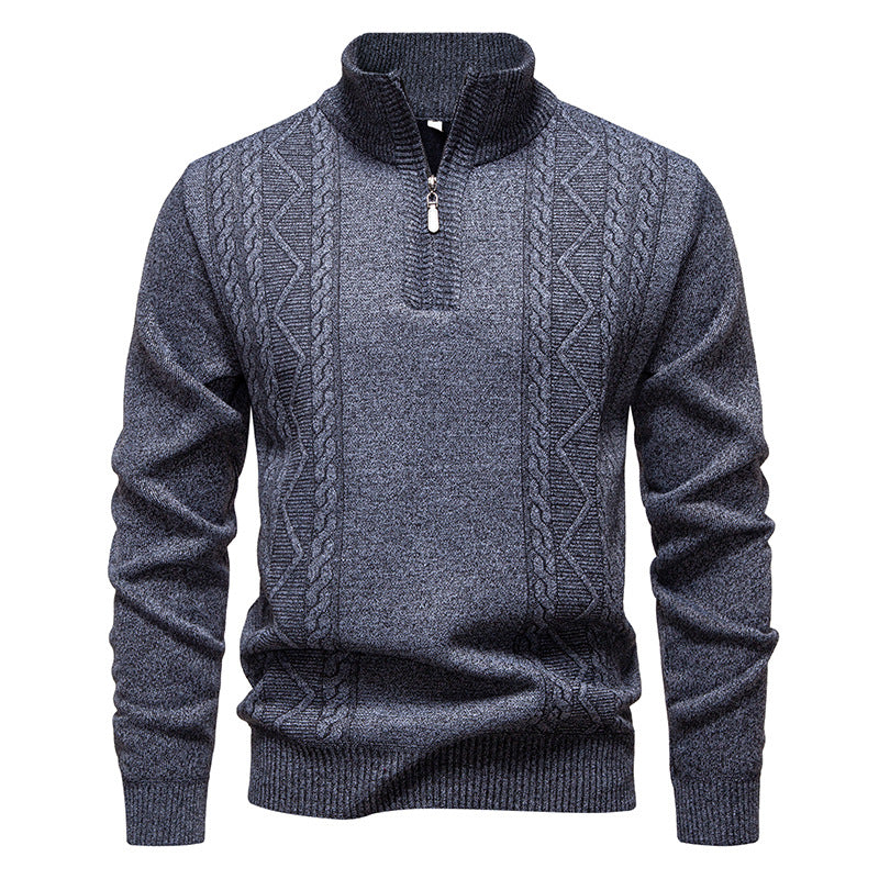 Men's Pullover with Zipper
