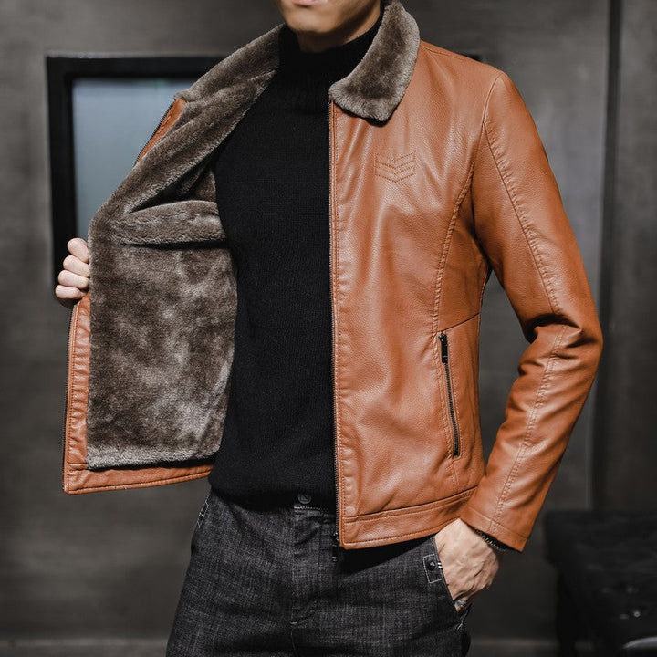 Men's long-sleeve jacket with pockets
