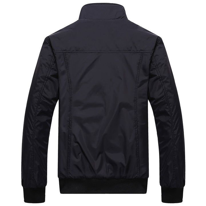 Men's Long-Sleeve Jacket with Pockets