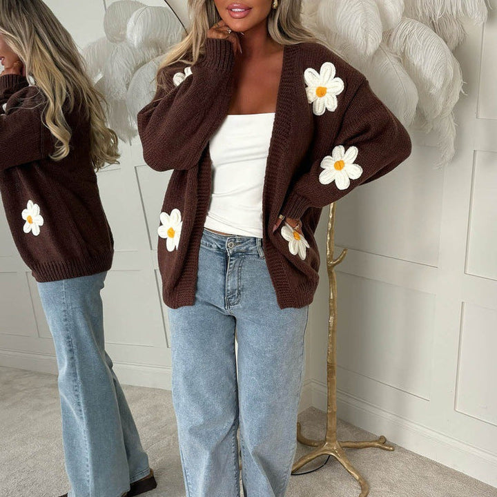 Laura | Women’s Oversized Long-Sleeve Cardigan
