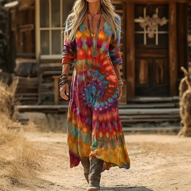 Bea | Vintage-Inspired Long-Sleeve Casual Dress