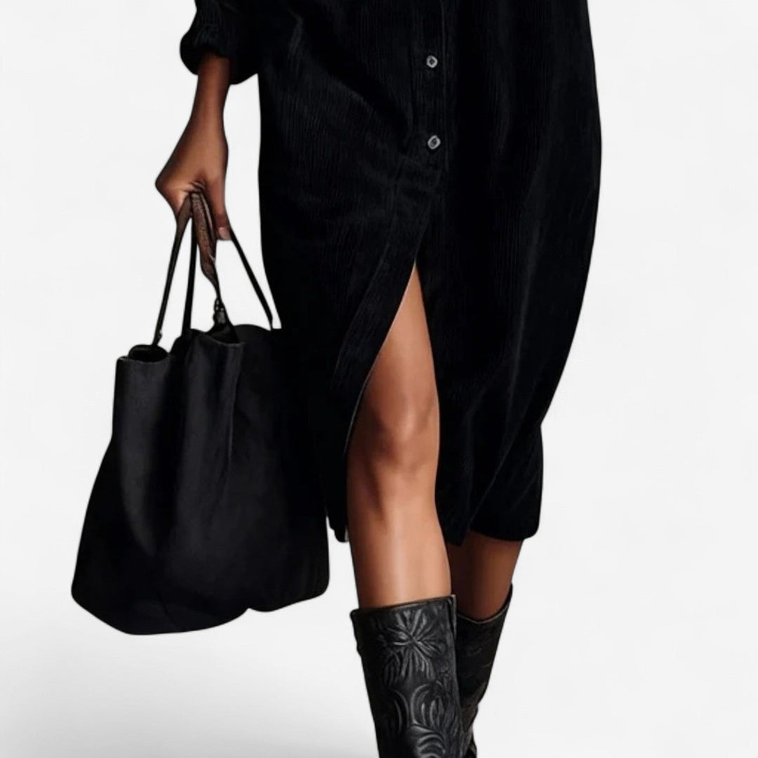 Anastacia™ Corduroy Midi Dress