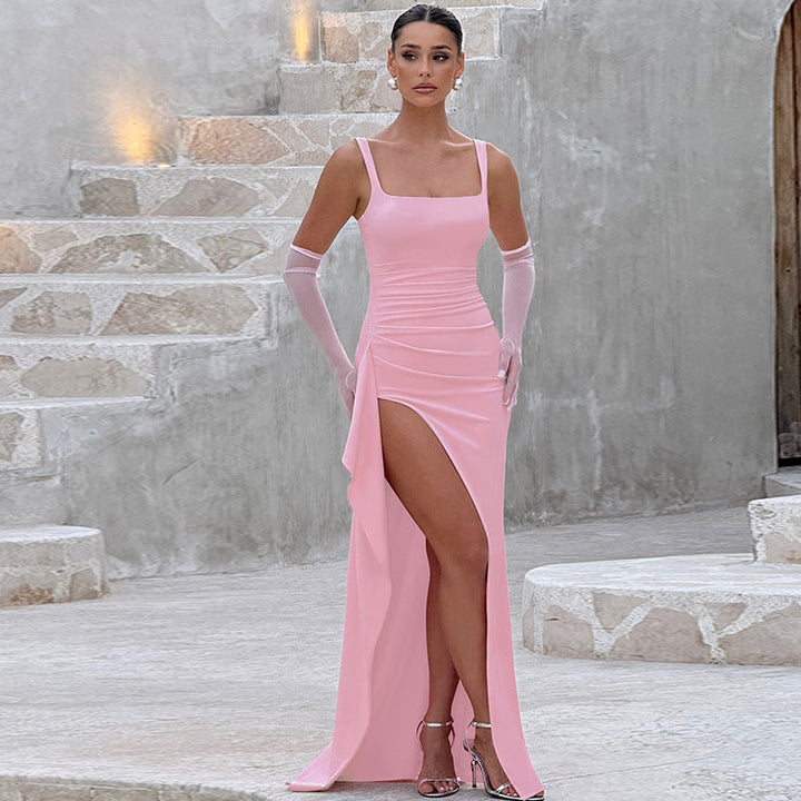 MARILYN™ - Chic Open-Back Maxi Dress for Formal Occasions