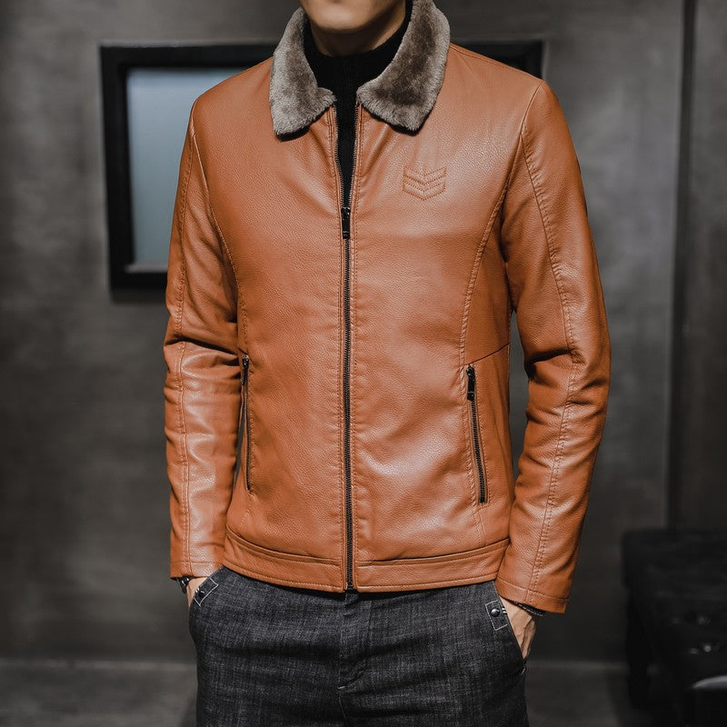 Men's long-sleeve jacket with pockets