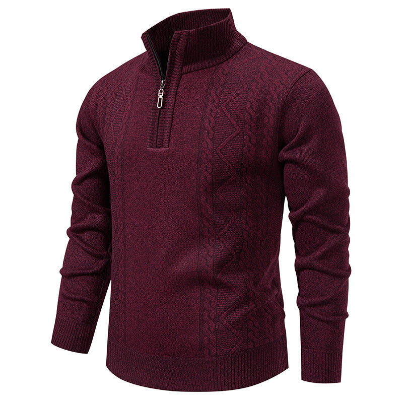 Men's Pullover with Zipper