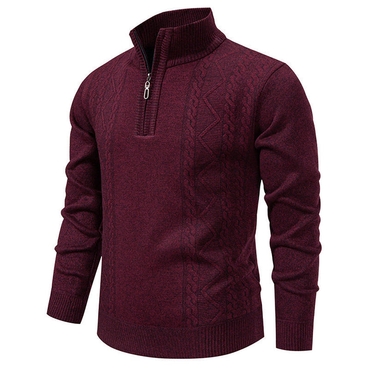 Men's Pullover with Zipper
