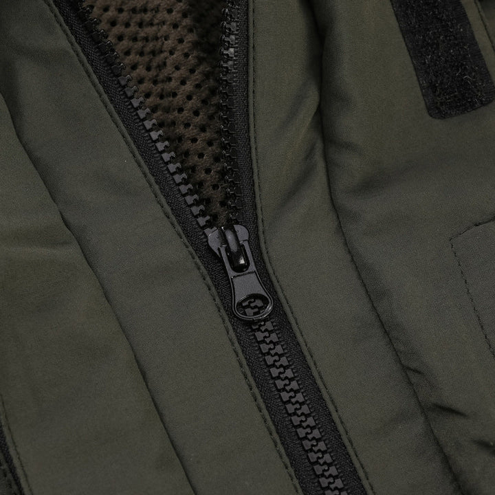 Men’s waterproof and windproof outdoor parka with detachable hood