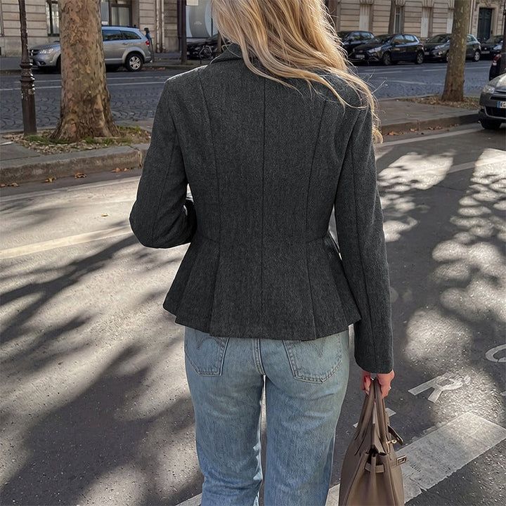 Clara | Women's Blazer with Long Sleeves and Pockets