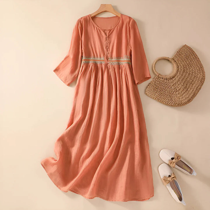 Lily™ - Embroidered Dress