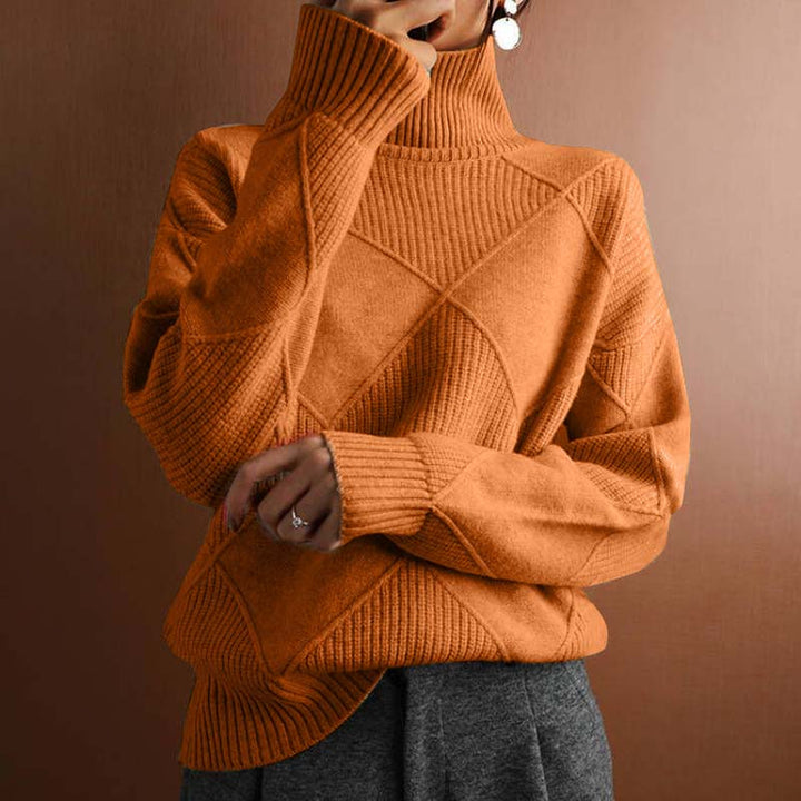 Charlotte - Chic High-Neck Sweater