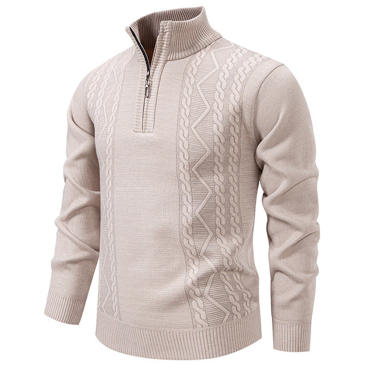 Men's Pullover with Zipper