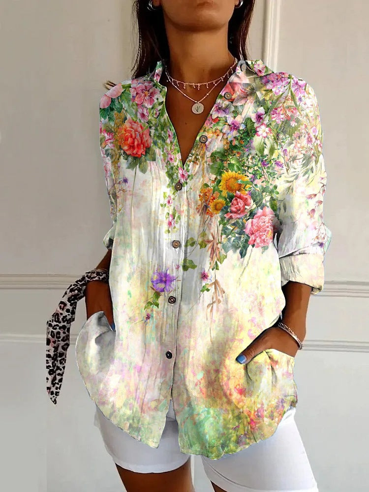 Milah™ - Elegant Button-Up Shirt