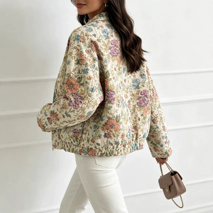 Women's Long-Sleeve Button-Up Jacket