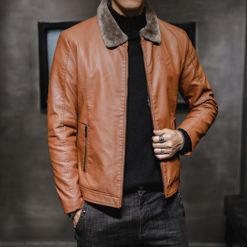 Men's long-sleeve jacket with pockets