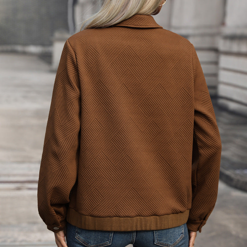 Anna | Women's Long-Sleeve Jacket with Chest Pockets